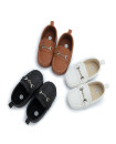 First walker Pu leather dress baby boy Soft sole infant Moccasins baby loafers shoes Brown